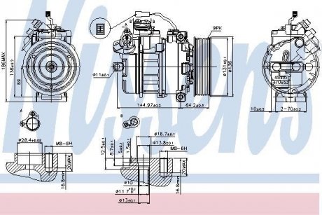 Автозапчастина NISSENS 89371