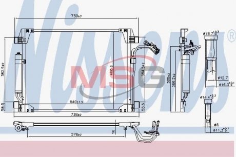 Автозапчасть NISSENS 940622