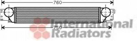 Интеркулер CHEVROLET CAPTIVA (2007) 2.0 VCDI Van Wezel 37004442