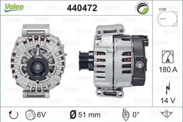 Генератор VALEO 440472 (фото 1)