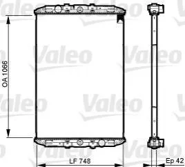 Радіатор VALEO 733509 (фото 1)
