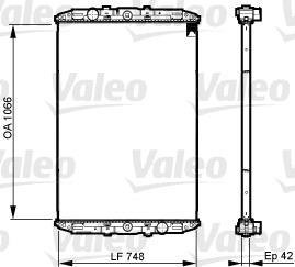 Радіатор VALEO 733509