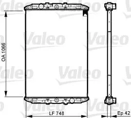 Радіатор VALEO 733509
