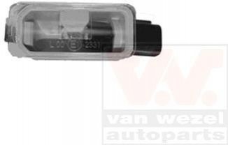 Ліхтар підсвітки номерного знаку FORD Van Wezel 1881920