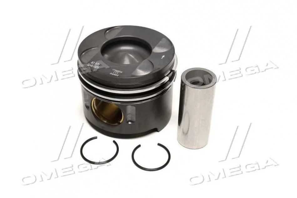 Поршень с кольцами MB 88.00 OM646.986 с втулками пальца (пр-во Mahle) MAHLE / KNECHT 001PI00105000 (фото 1)