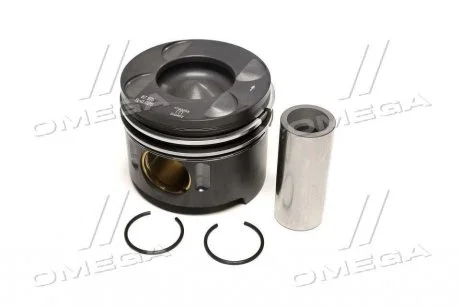 Поршень с кольцами MB 88.00 OM646.986 с втулками пальца (пр-во Mahle) MAHLE / KNECHT 001PI00105000