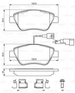 Автозапчастина BOSCH 0986494698 (фото 1)