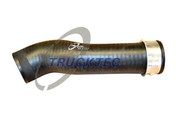 Патрубок інтеркулера, R (верхний к турбине) 03- 2.5TDI (BPC) TRUCKTEC 0714062 (фото 1)