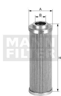 Фільтр, Гідравлічна система приводу робочого устаткування MANN HD414