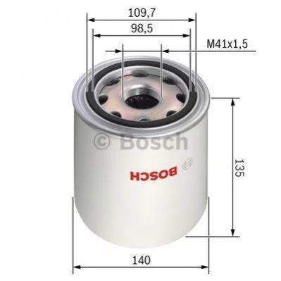 Патрон осушителя воздуха, пневматическая система BOSCH F026404013 (фото 1)