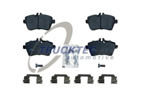 Колодки гальмівні дискові передні, комплект TRUCKTEC 0235148 (фото 1)