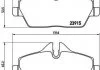Гальмівні колодки, дискове гальмо (набір) BREMBO P06067 (фото 1)