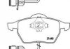 Гальмівні колодки, дискове гальмо (набір) BREMBO P85040 (фото 1)