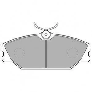Гальмівні колодки, дискове гальмо (набір) DELPHI LP1524 (фото 1)