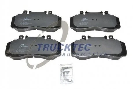 Комплект гальмівних накладок, дискове гальмо TRUCKTEC 0235146
