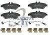 Комплект гальмівних накладок, дискове гальмо TRUCKTEC 0235195 (фото 1)