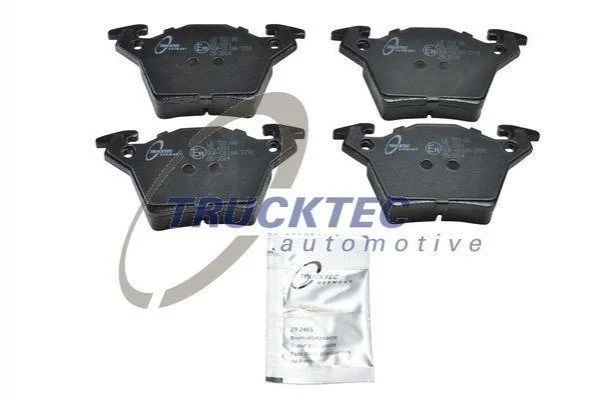 Комплект гальмівних накладок, дискове гальмо TRUCKTEC 0235118 (фото 1)