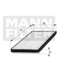 Фільтр повітря (салону) MANN CU42100 (фото 1)