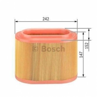 Фільтр повітряний BOSCH 1987429109 (фото 1)