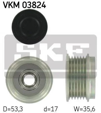 Муфта генератора SKF VKM03824 (фото 1)