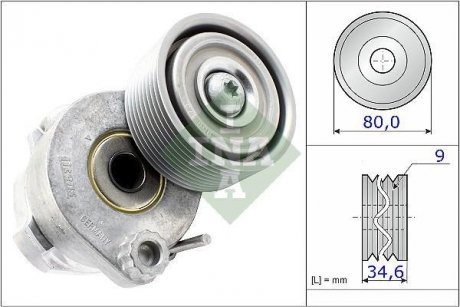 Ролик натяжний INA 531060530