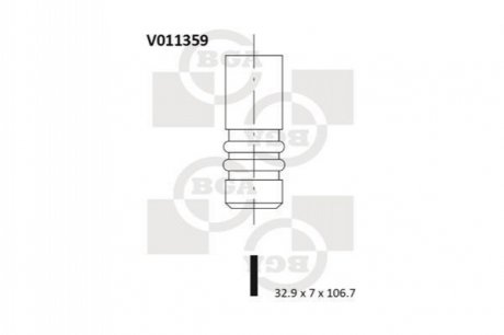 EINLASSVENTIL BGA V011359