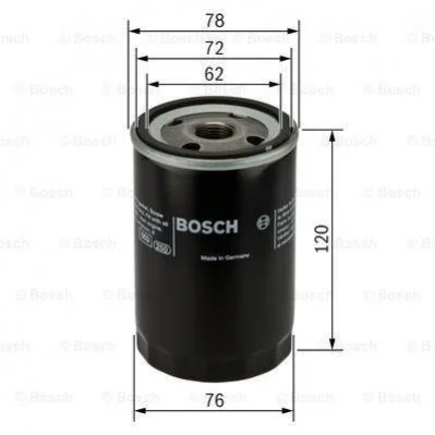 Фільтр масла BOSCH 0451103344 (фото 1)