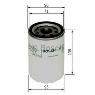 Фільтр масла BOSCH 0986452046