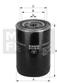 Фільтр масла MANN W81884 (фото 1)