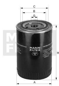 Фільтр масла MANN W9334 (фото 1)