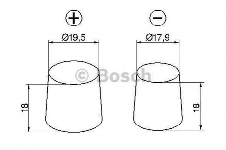 Акумулятор BOSCH 0092S40000 (фото 1)