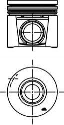 Поршень KOLBENSCHMIDT 40285620