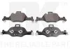 Гальмівні колодки передні BMW 3 (G20, G80), 3 (G21, G81), 4 (G22, G82), 4 (G23, G83), 5 (G30, F90), 5 (G31), 6 GRAN TURISMO (G32), 7 (G11, G12), IX3 (G08), X3 (G01 2.0-Electric 11.15- NK 221583 (фото 1)