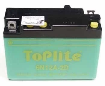 Мотоакумулятор TOPLITE 6N12A2D (фото 1)