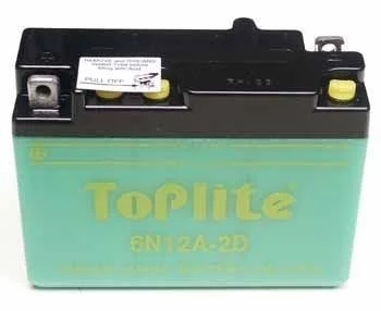 Мотоакумулятор TOPLITE 6N12A2D