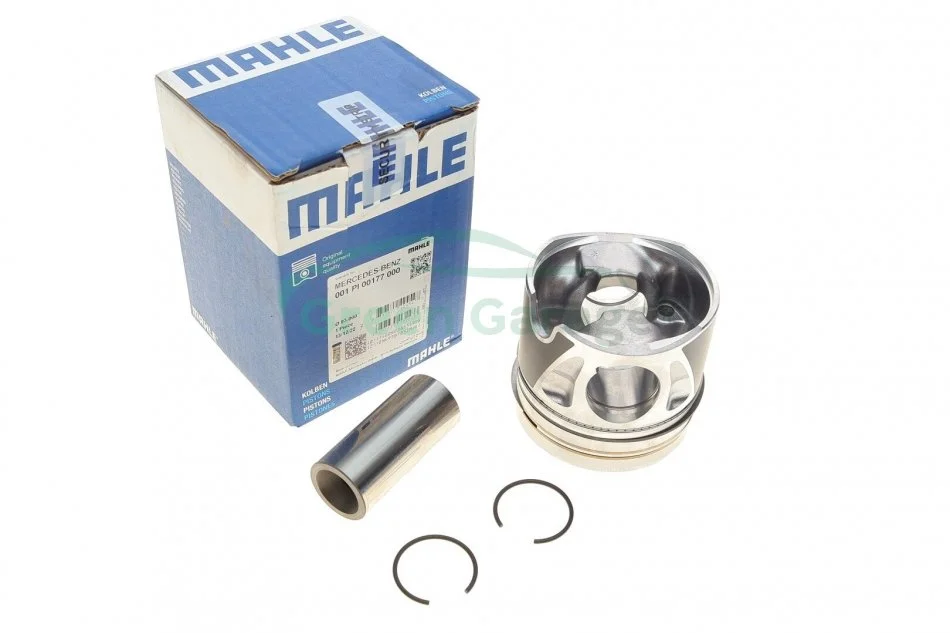 Поршень з кільцями MB 83,00 OM651 прямий шатун (вир-во Mahle) MAHLE / KNECHT 001 PI 00177 000 (фото 1)