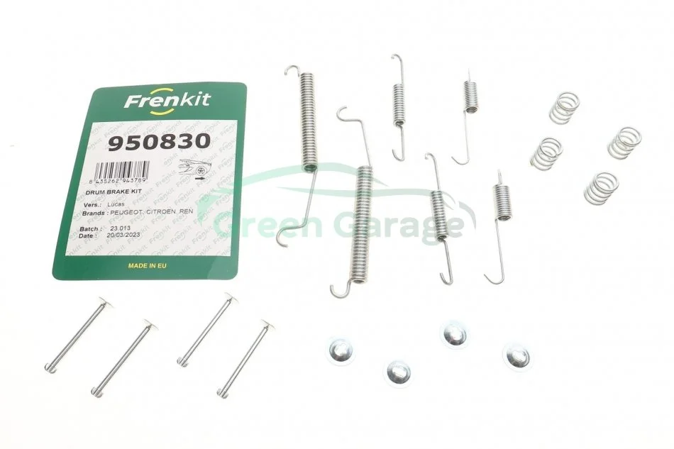 Ремкомплект колодок стояночного гальма FRENKIT 950830 (фото 1)