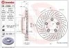Диск гальмівний PORSCHE 911 /L BREMBO 09C09211 (фото 1)