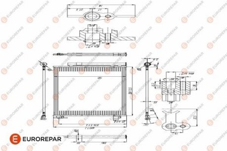 Автозапчасть EUROREPAR 1618100080