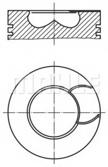 Поршень MAHLE / KNECHT 2137000