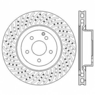 Гальмівний диск JURID 562567JC (фото 1)