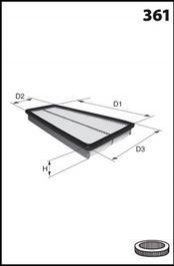 Автозапчастина MECAFILTER ELP9215