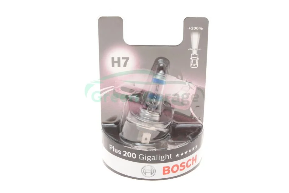 ЛАМПА РОЗЖАР. Plus 200 Gigalight H7 / *2 BOSCH 1 987 301 145 (фото 1)