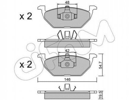 Автозапчасть CIFAM 8222111