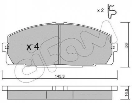 Автозапчасть CIFAM 8224340