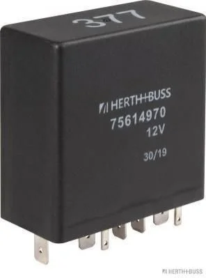 Реле 12A 12V Audi, SEAT, Skoda, VW (вир-во Elparts) HERTH+BUSS 75614970 (фото 1)