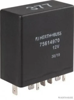Реле 12A 12V Audi, SEAT, Skoda, VW (вир-во Elparts) HERTH+BUSS 75614970