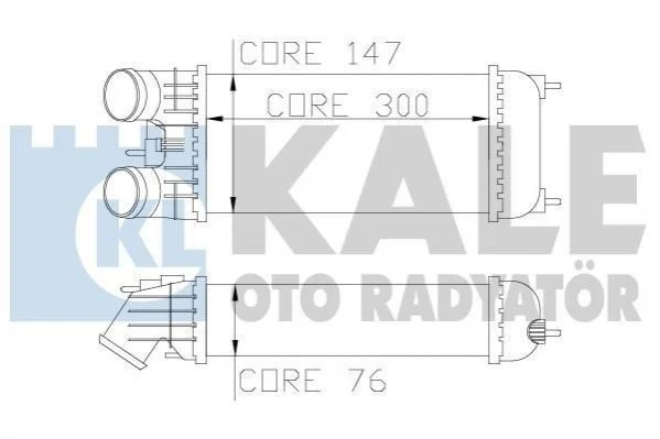Теплообмінник KALE 344600 (фото 1)