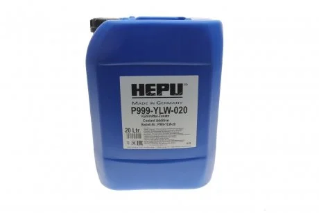 Антифриз P999-YLW 20л HEPU P999YLW020