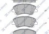 Комплект гальмівних колодок з 4 шт. дисків Hi-Q (SANGSIN) SP1901 (фото 1)